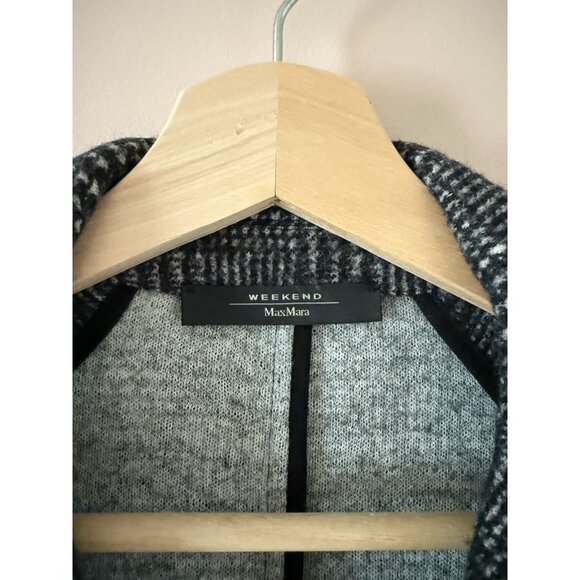 Weekend Max Mara Wool Plaid Blazer And Skirt Suit Preppy Academia Careerwear M - Picture 8 of 13